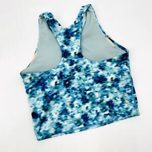 Athleta girl blue tie dye tank